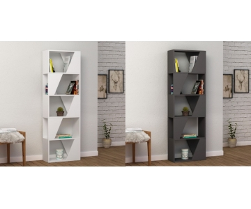 MOBILE LIBRERIA 5 RIPIANI ROVERE 54x24xH.168